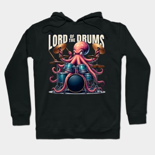 Drummer Band Musician Lord of the Drums Fun Hoodie